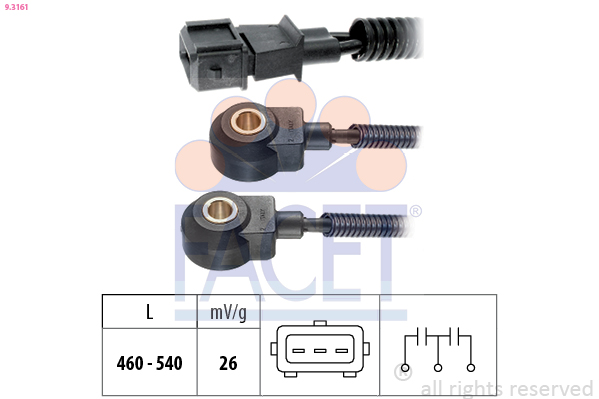 FACET 9.3161 Klopfsensor