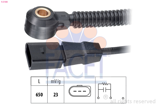 FACET 9.3188 Knock Sensor