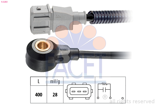 FACET 9.3203 حساس القرقعة