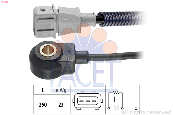 FACET 9.3206 Knock Sensor