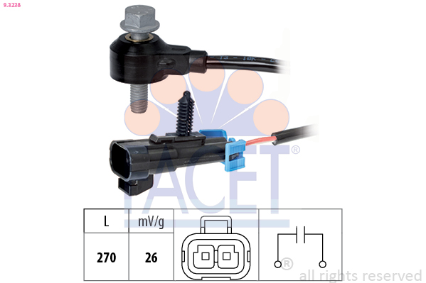 FACET 9.3238 Sensor de...