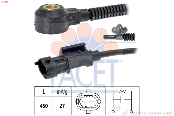 FACET 9.3245 حساس القرقعة