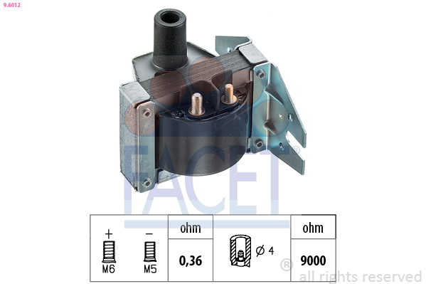 FACET 9.6012 Ignition Coil