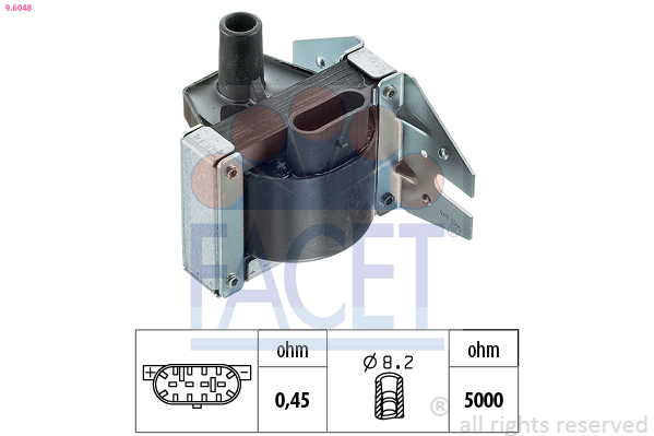 FACET 9.6048 Ignition Coil