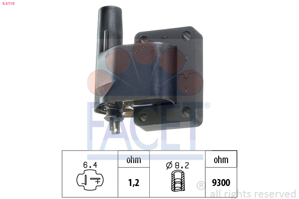 FACET 9.6119 Ignition Coil