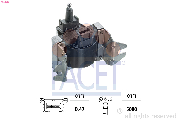 FACET 9.6128 Zündspule