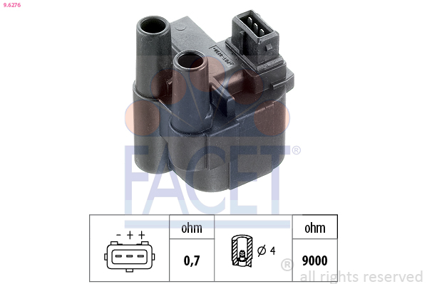 FACET 9.6276 Ignition Coil