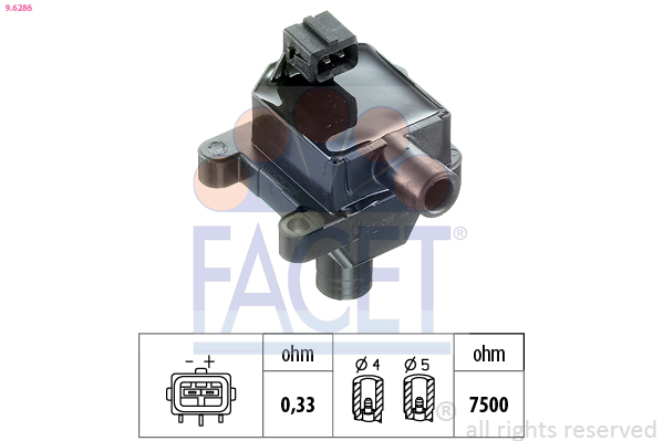 FACET 9.6286 Ignition Coil