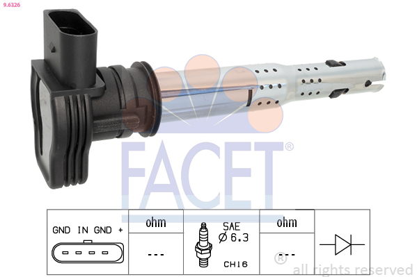 FACET 9.6326 Bobina...