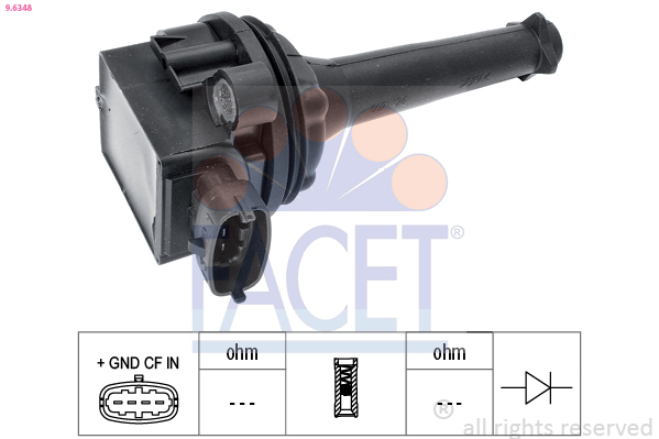 FACET 9.6348 Ignition Coil