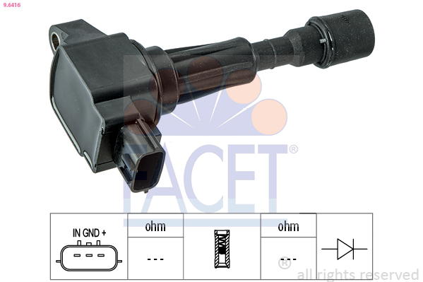 FACET 9.6416 Zündspule