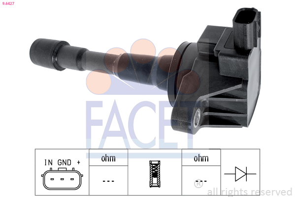 FACET 9.6427 Zündspule