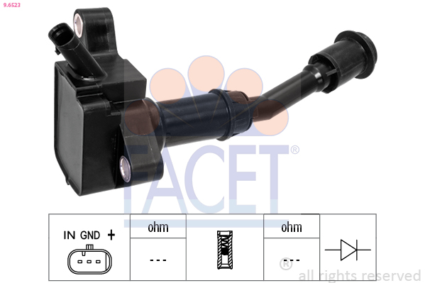 FACET 9.6523 ملف إِشعال