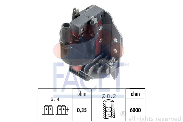 FACET 9.8002 Ignition Coil...