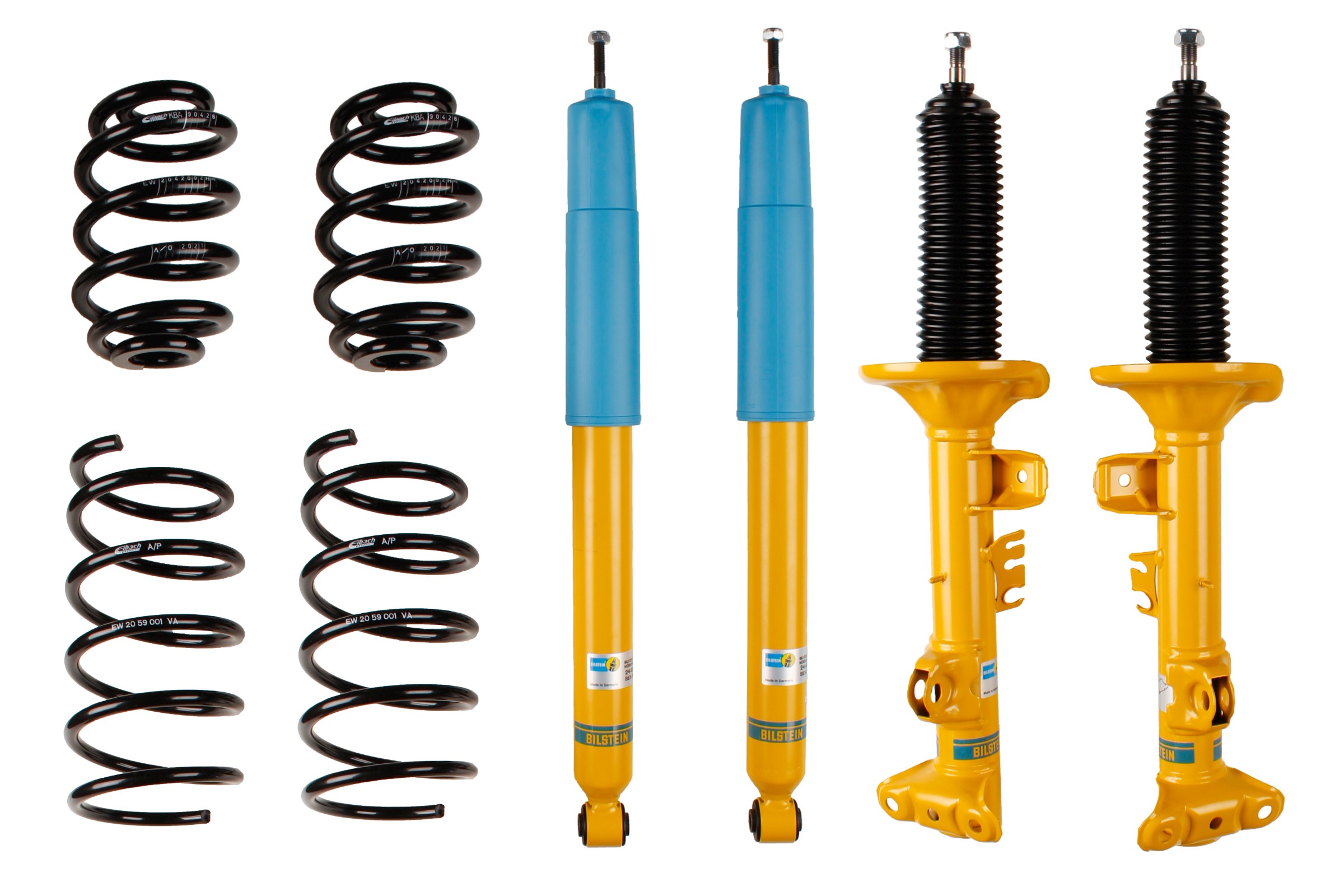 Suspension Kit, springs/shock absorbers