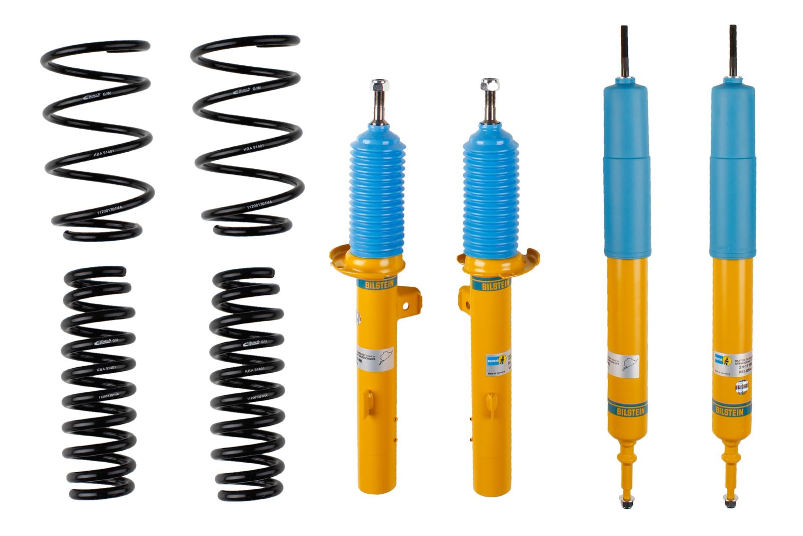 Suspension Kit, springs/shock absorbers