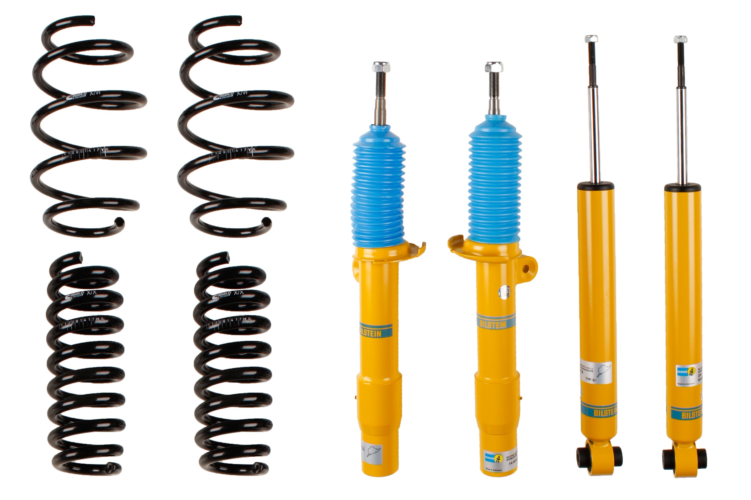 Suspension Kit, springs/shock absorbers