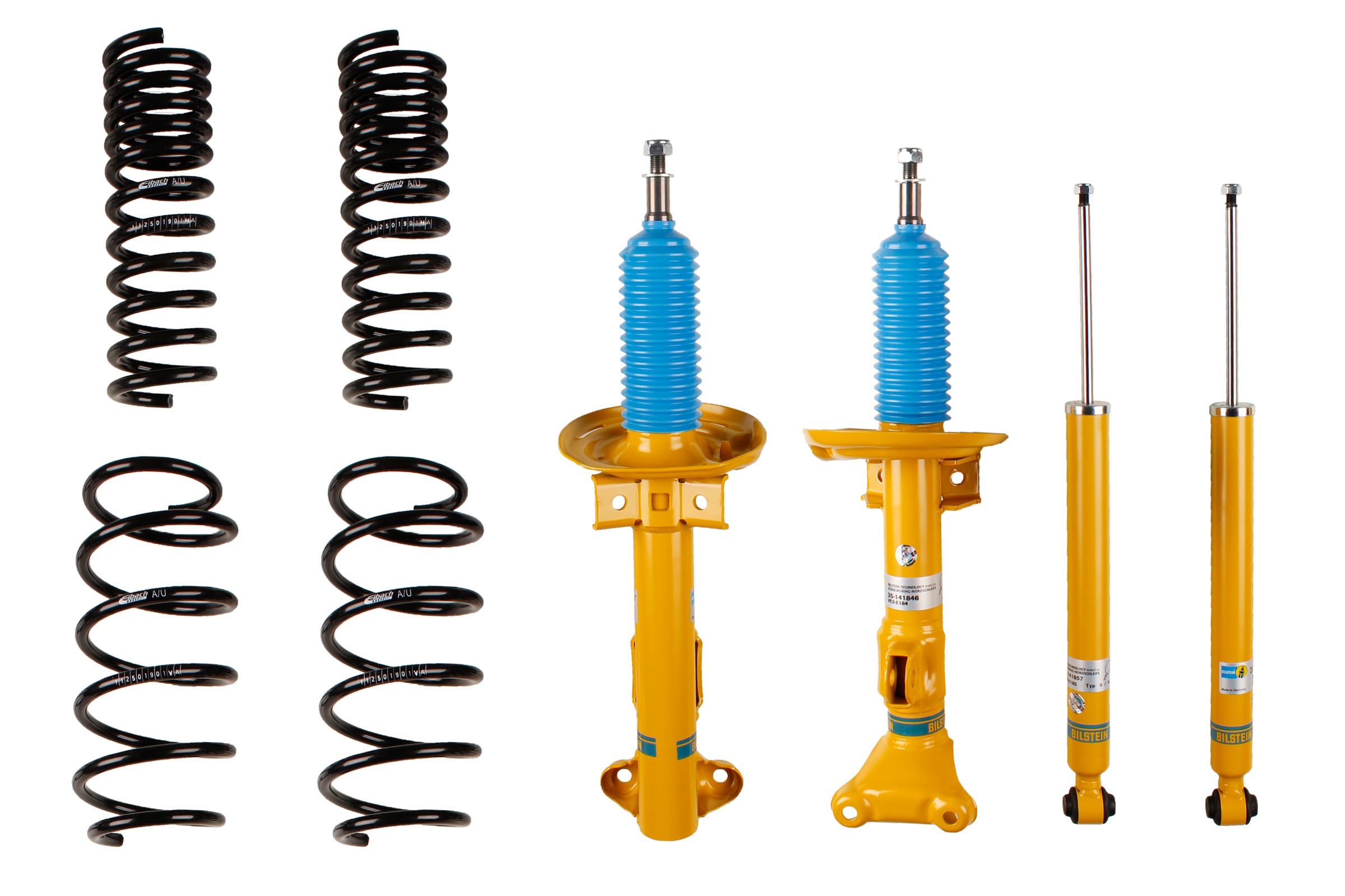 Suspension Kit, springs/shock absorbers