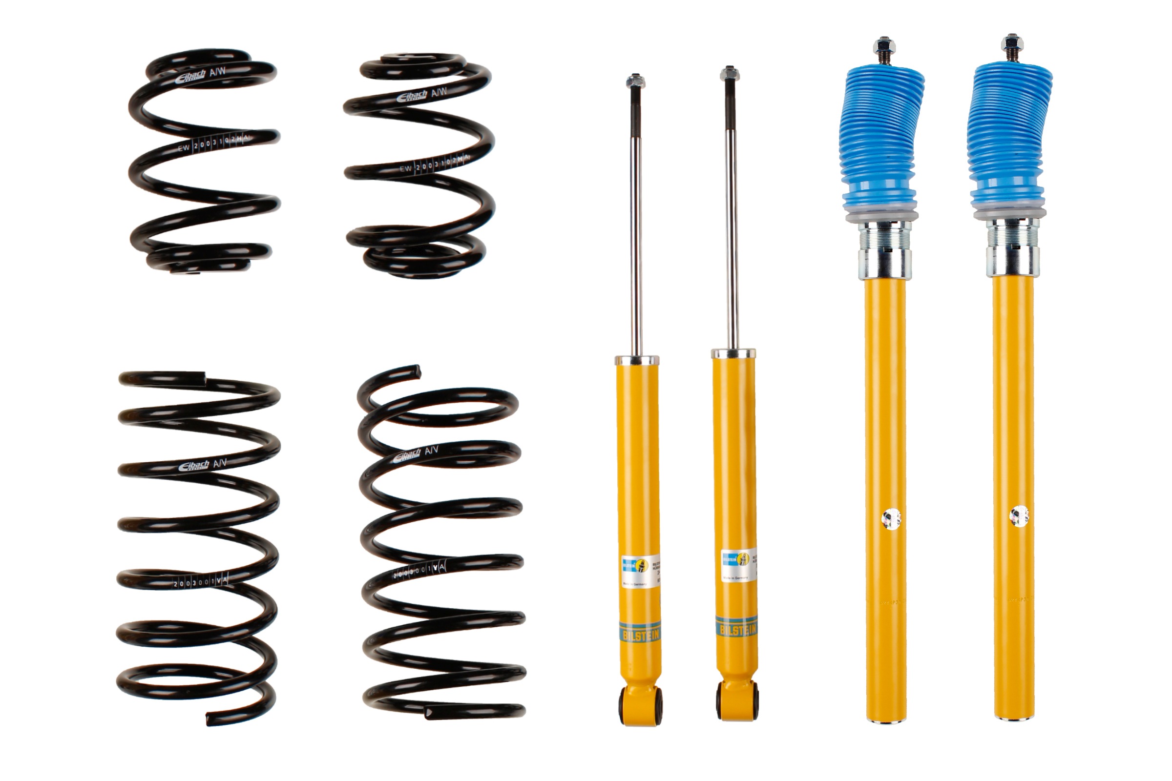 Suspension Kit, springs/shock absorbers