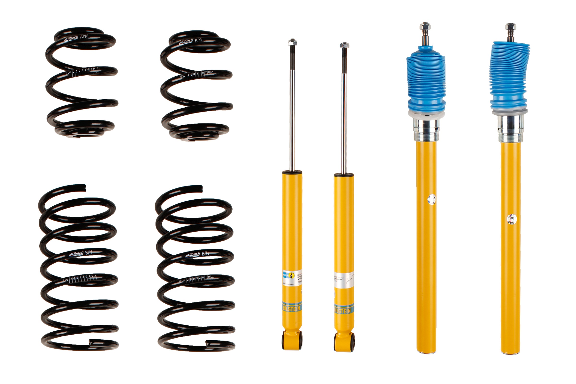 Suspension Kit, springs/shock absorbers