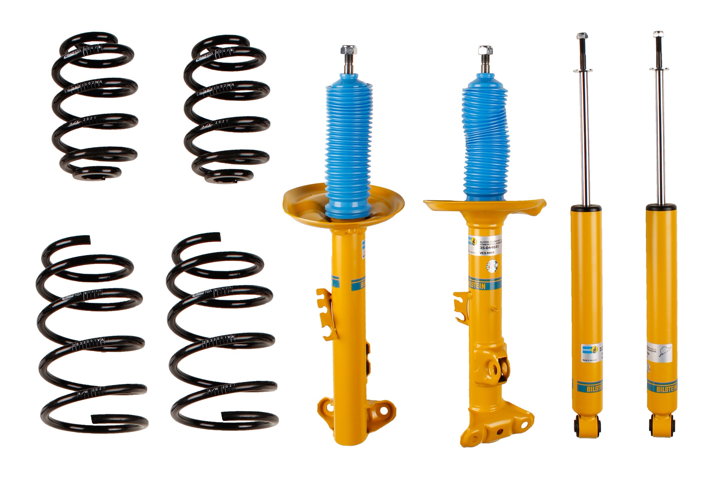 Suspension Kit, springs/shock absorbers