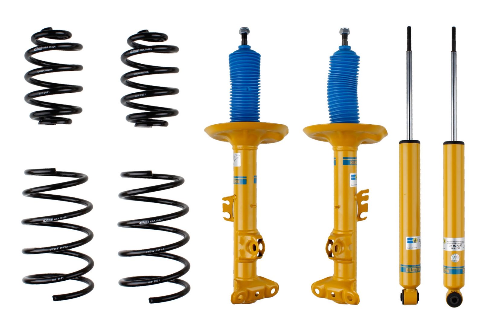 Suspension Kit, springs/shock absorbers