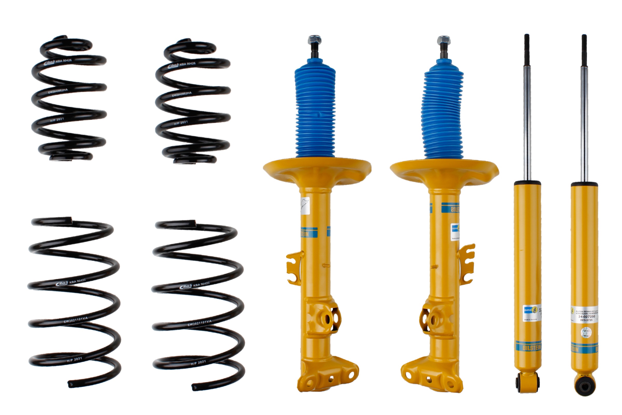 Suspension Kit, springs/shock absorbers