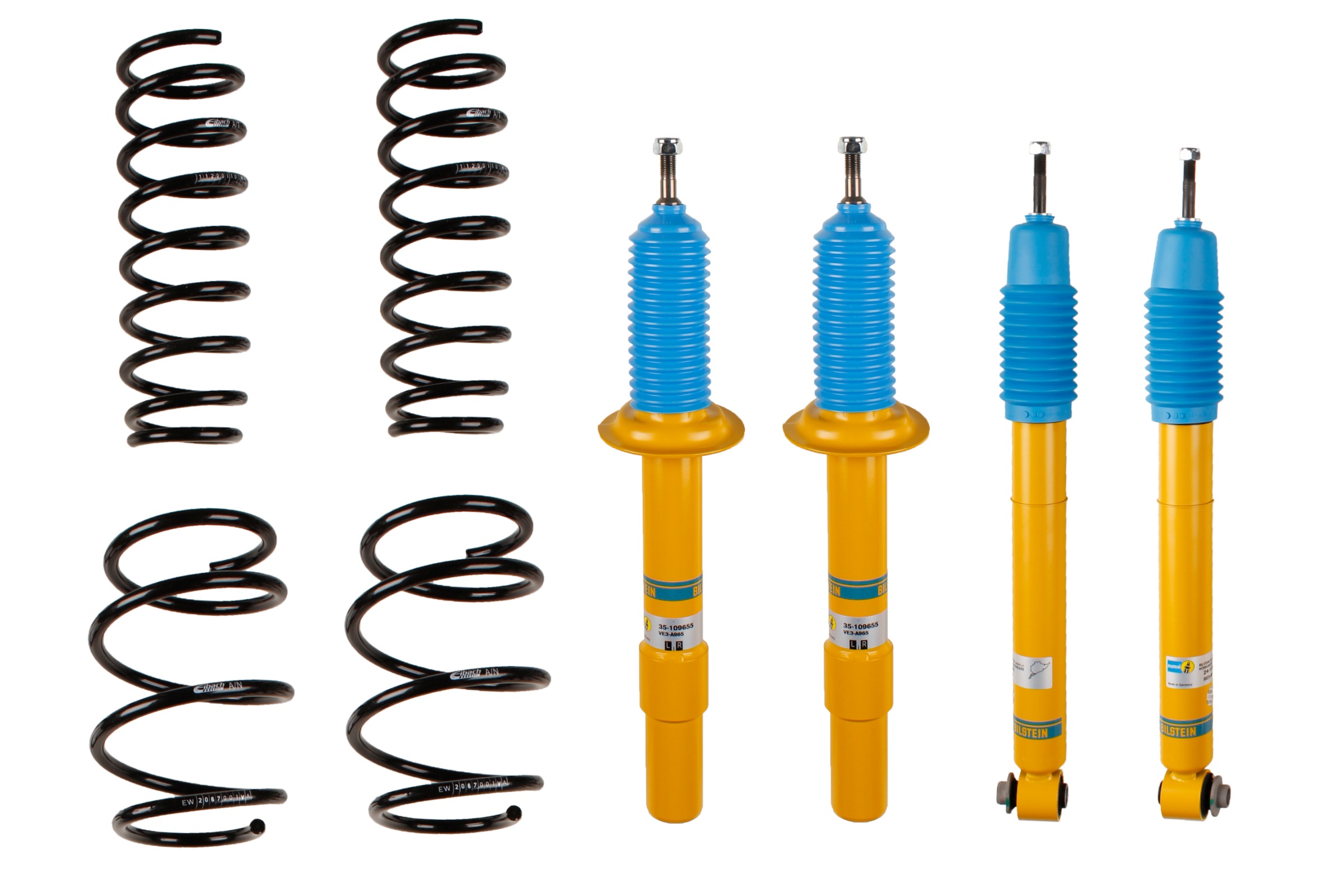 Suspension Kit, springs/shock absorbers