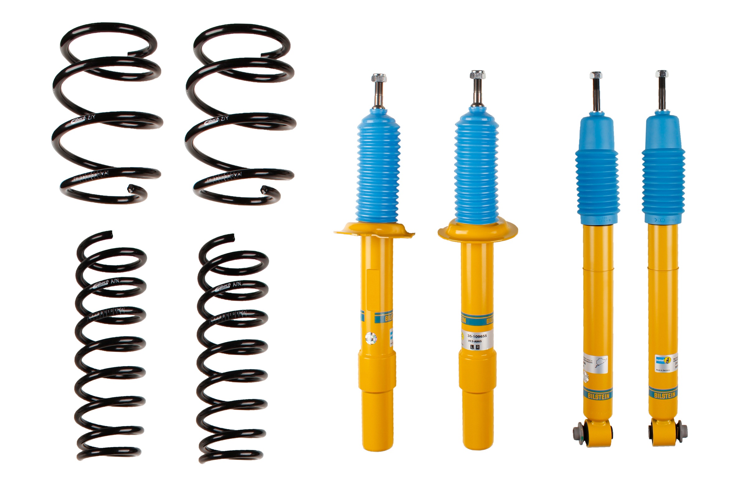 Suspension Kit, springs/shock absorbers