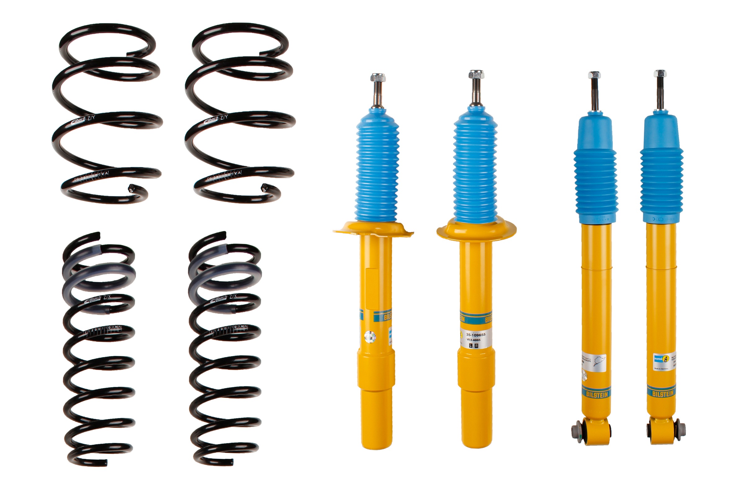 Suspension Kit, springs/shock absorbers