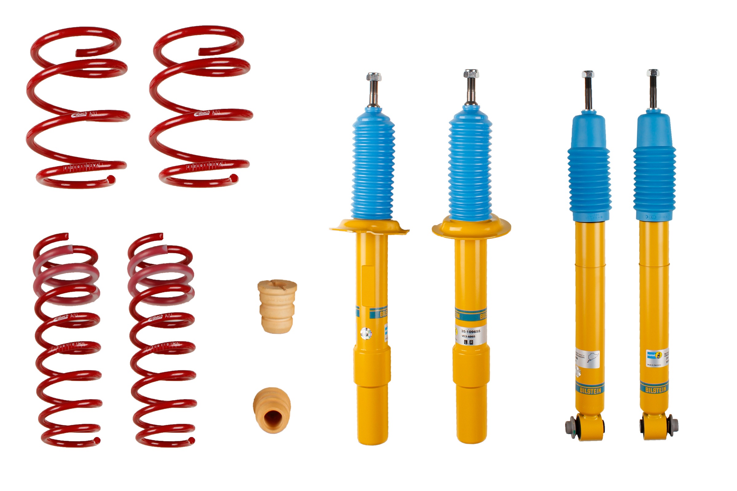 Suspension Kit, springs/shock absorbers
