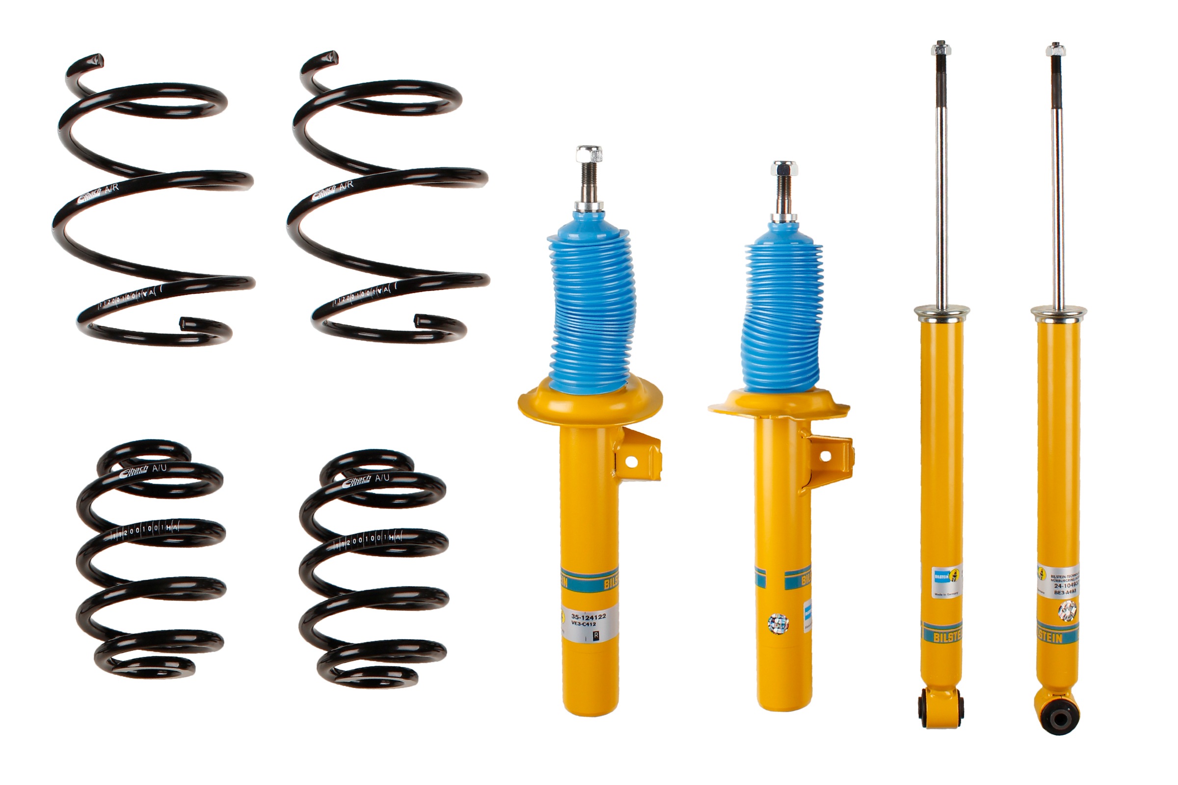 Suspension Kit, springs/shock absorbers