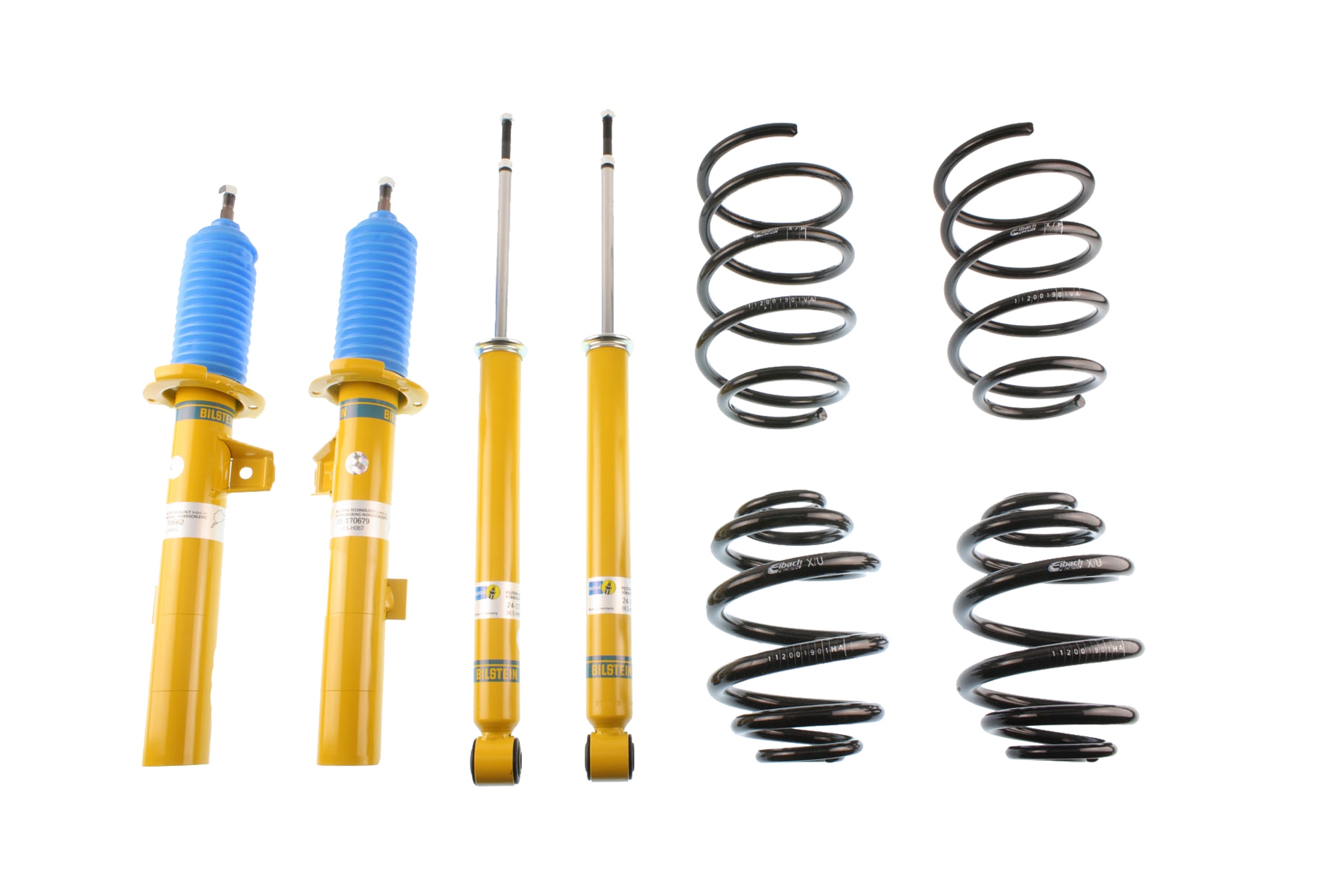 Suspension Kit, springs/shock absorbers