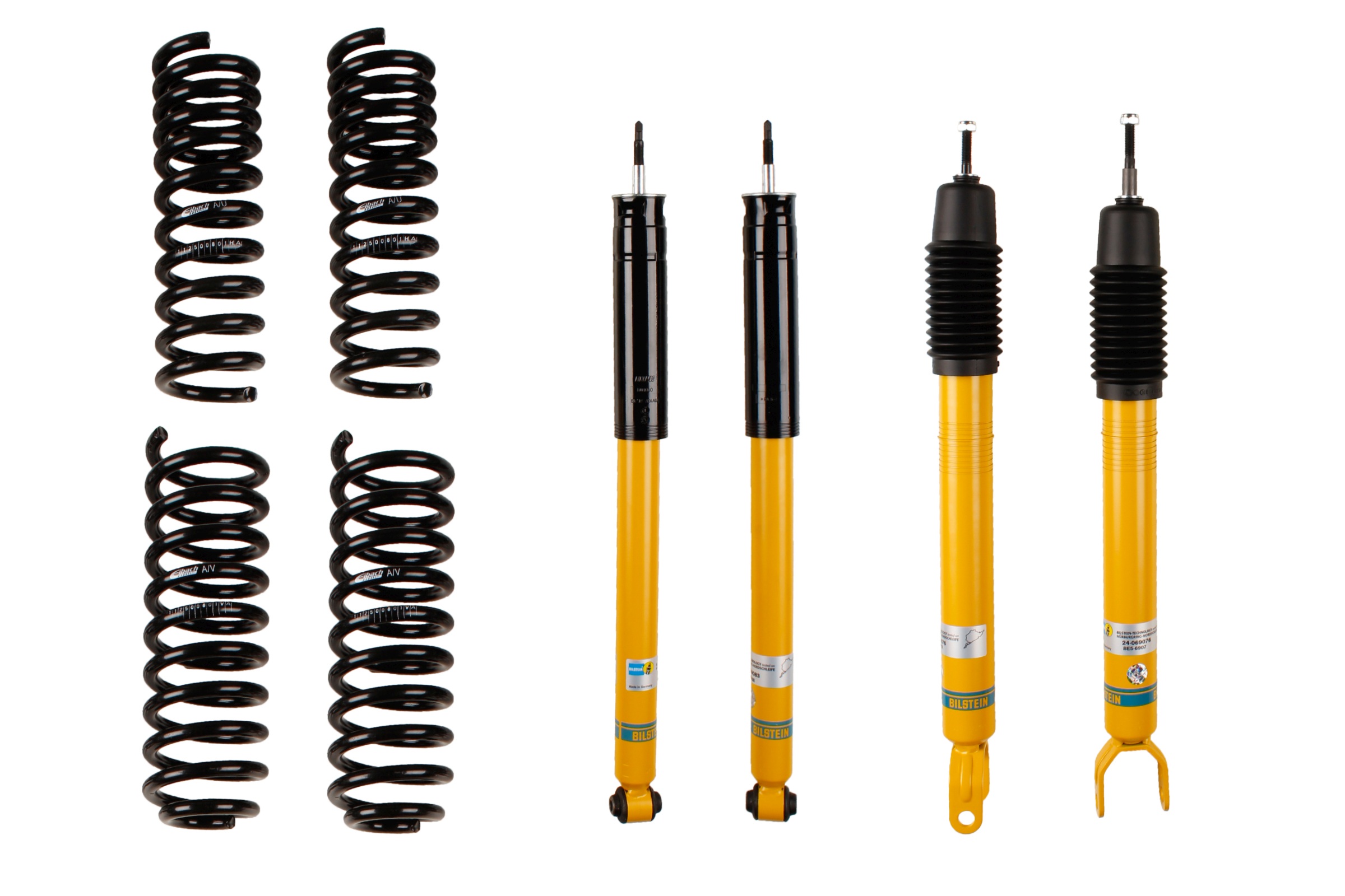Suspension Kit, springs/shock absorbers