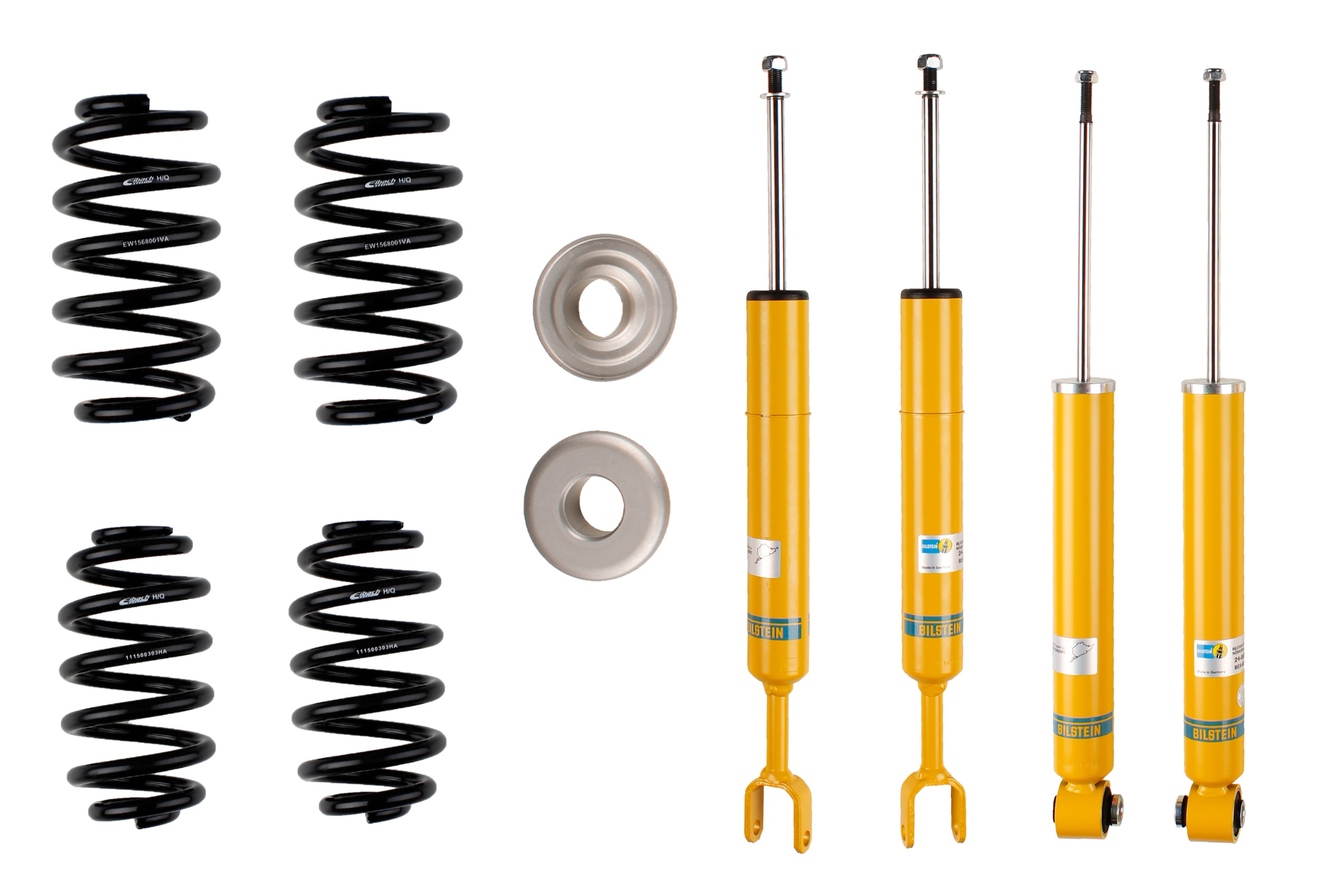 Suspension Kit, springs/shock absorbers