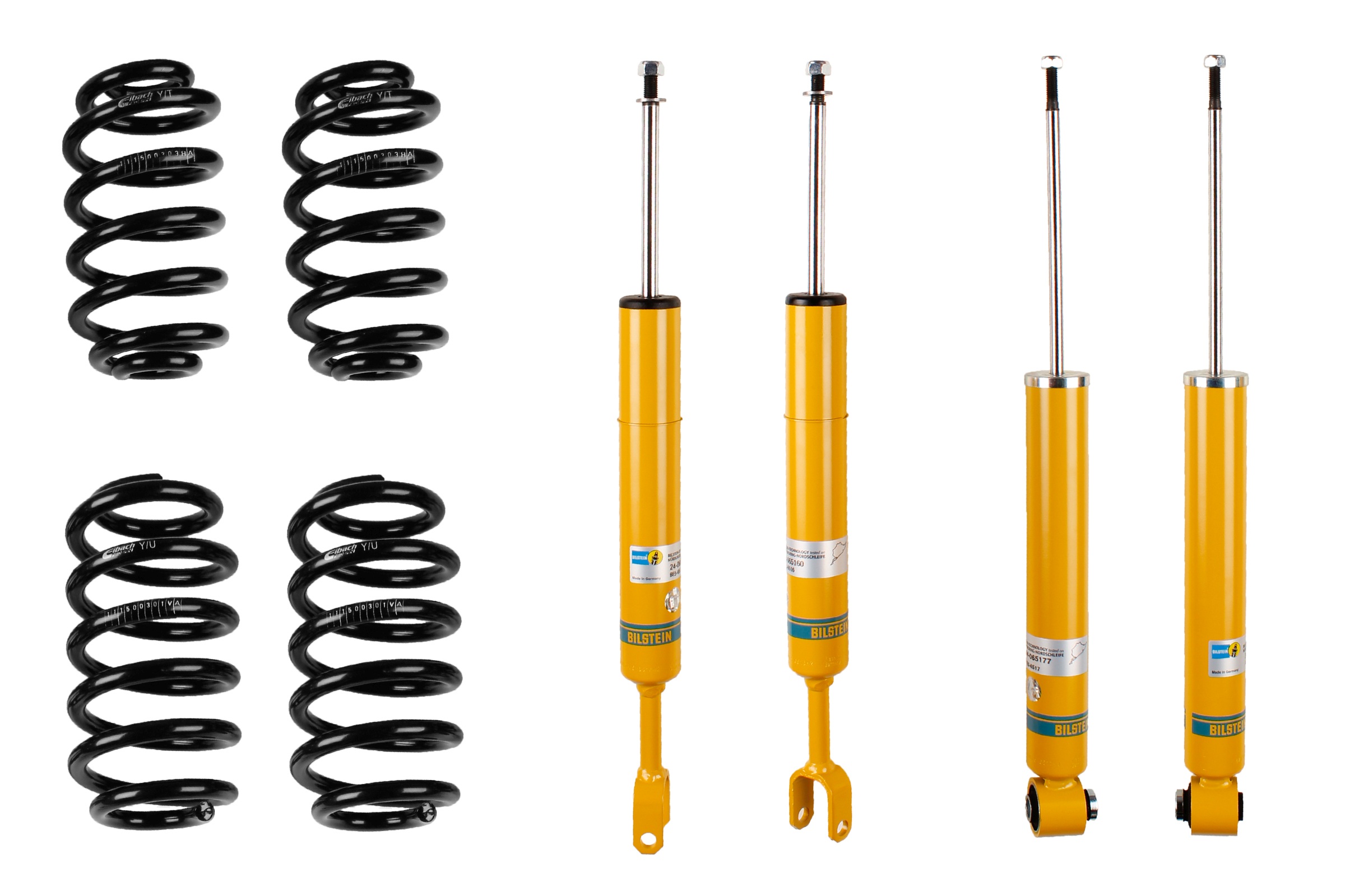 Suspension Kit, springs/shock absorbers