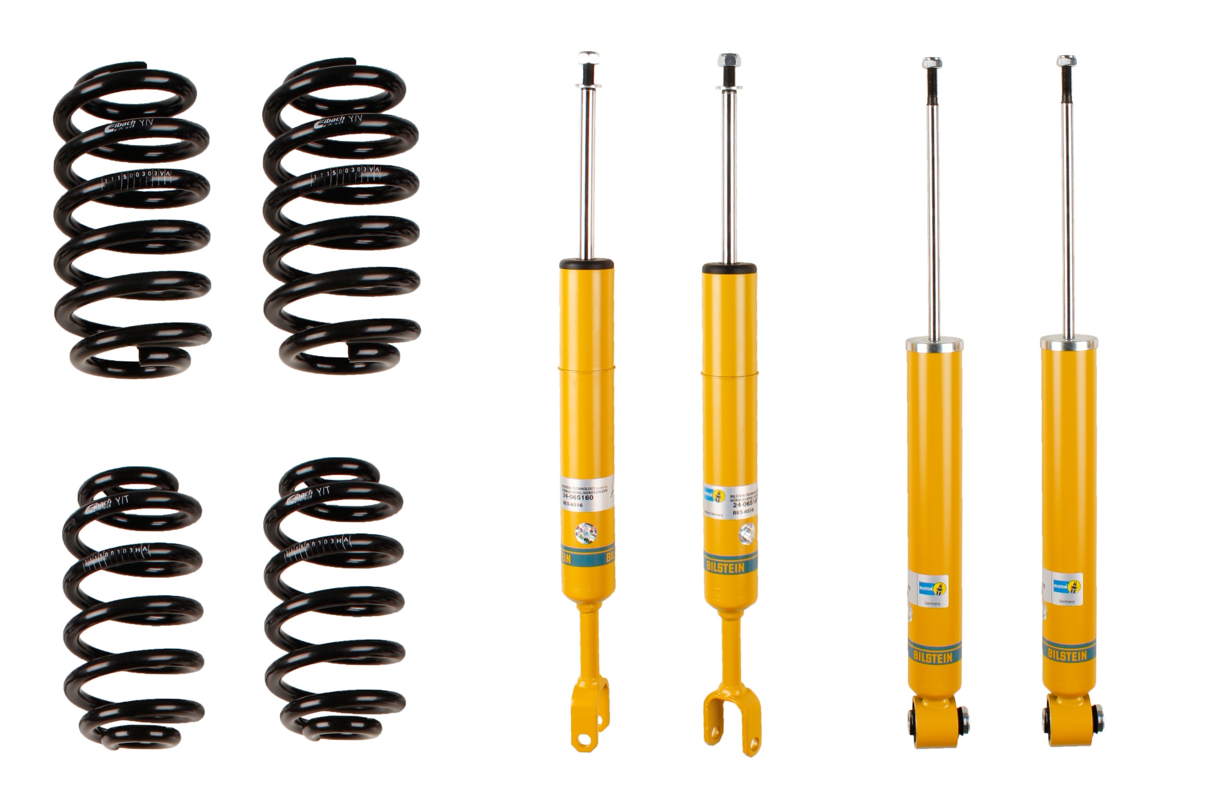 Suspension Kit, springs/shock absorbers