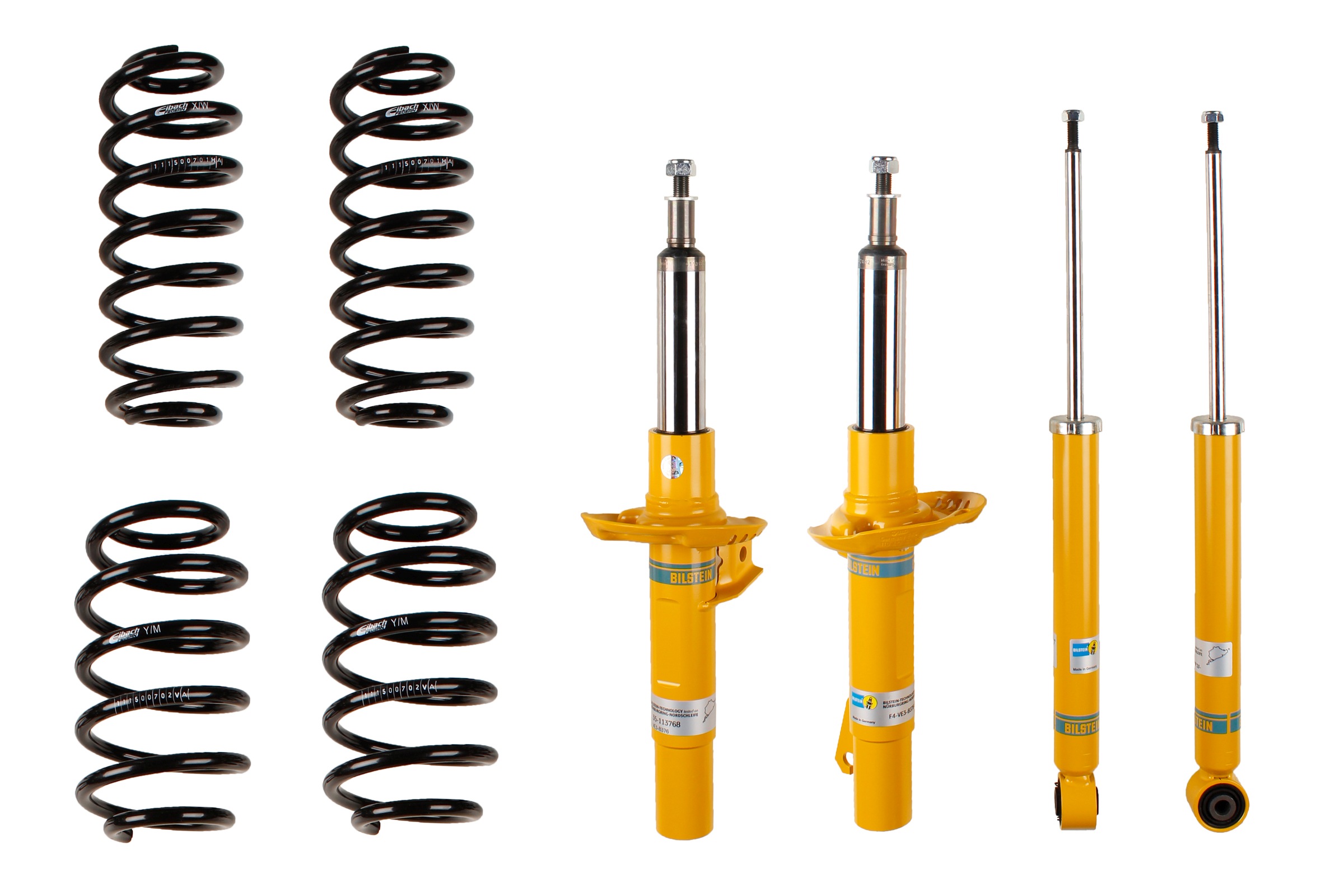 Suspension Kit, springs/shock absorbers
