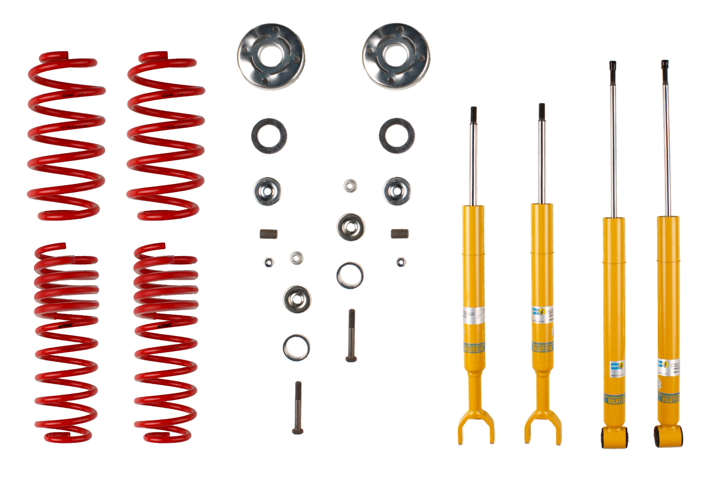 Suspension Kit, springs/shock absorbers