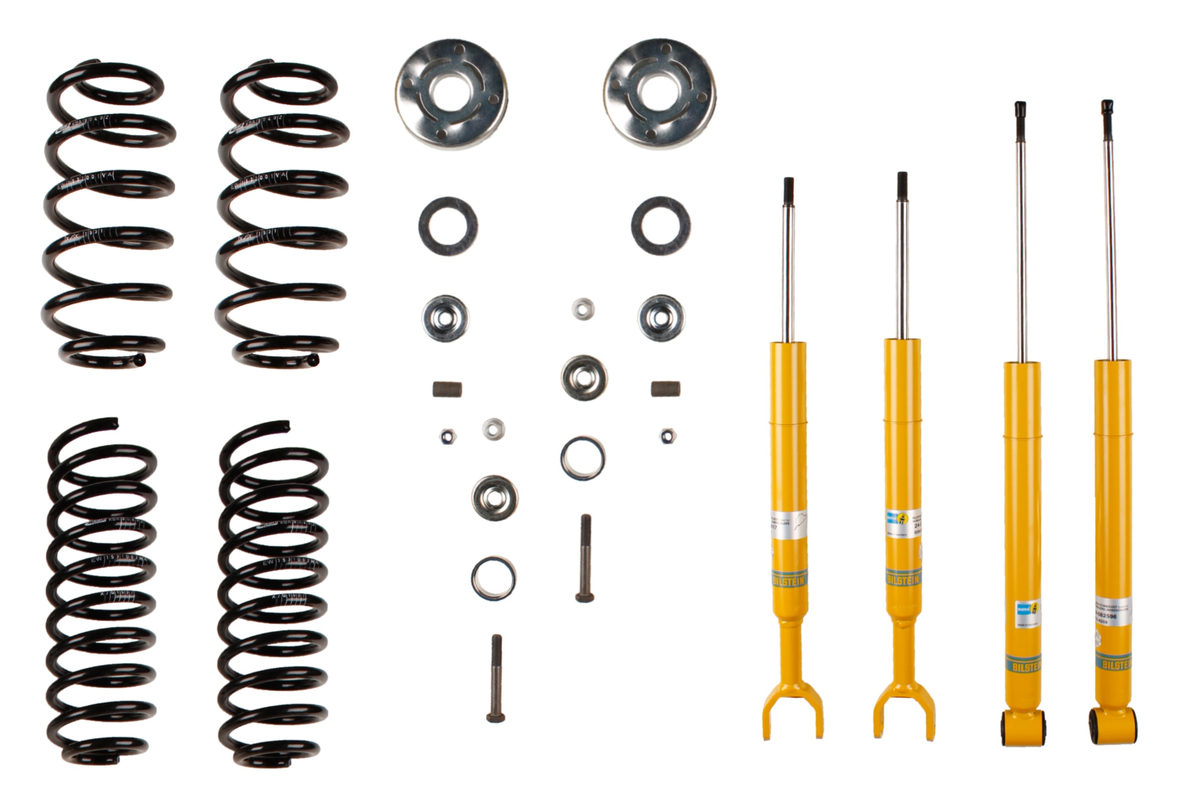 Suspension Kit, springs/shock absorbers