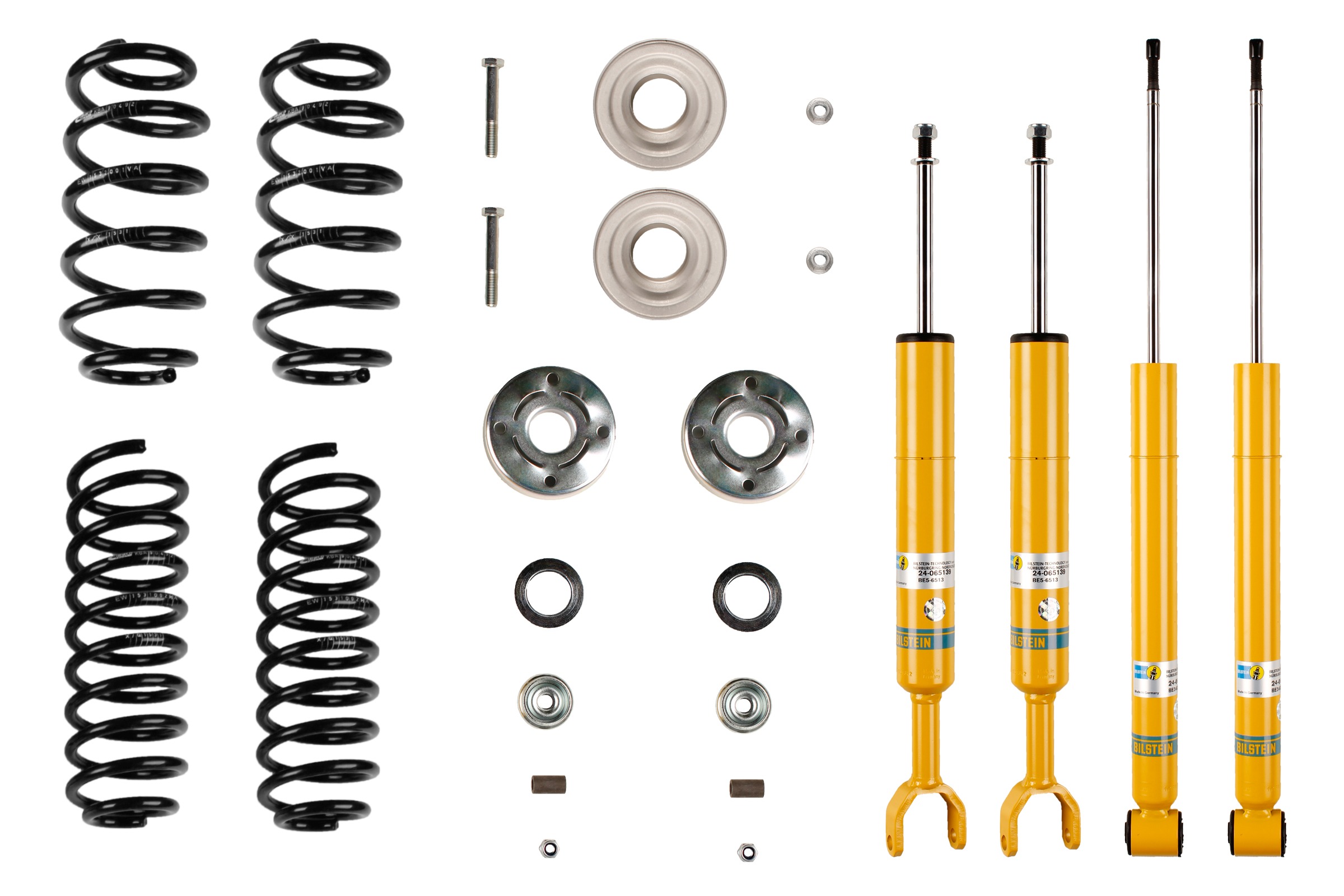 Suspension Kit, springs/shock absorbers