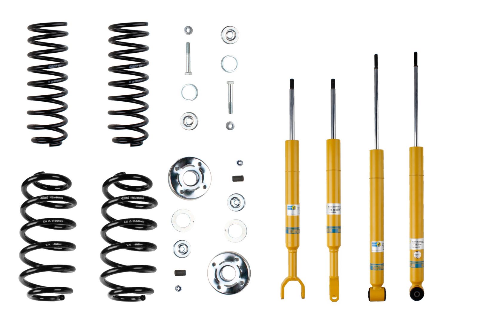 Suspension Kit, springs/shock absorbers