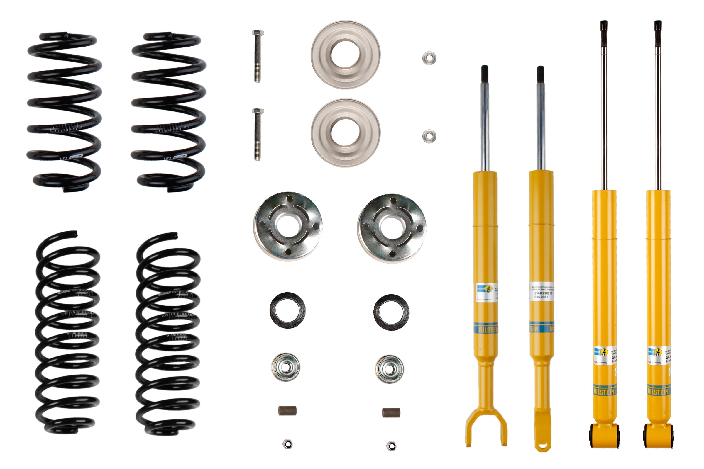Suspension Kit, springs/shock absorbers