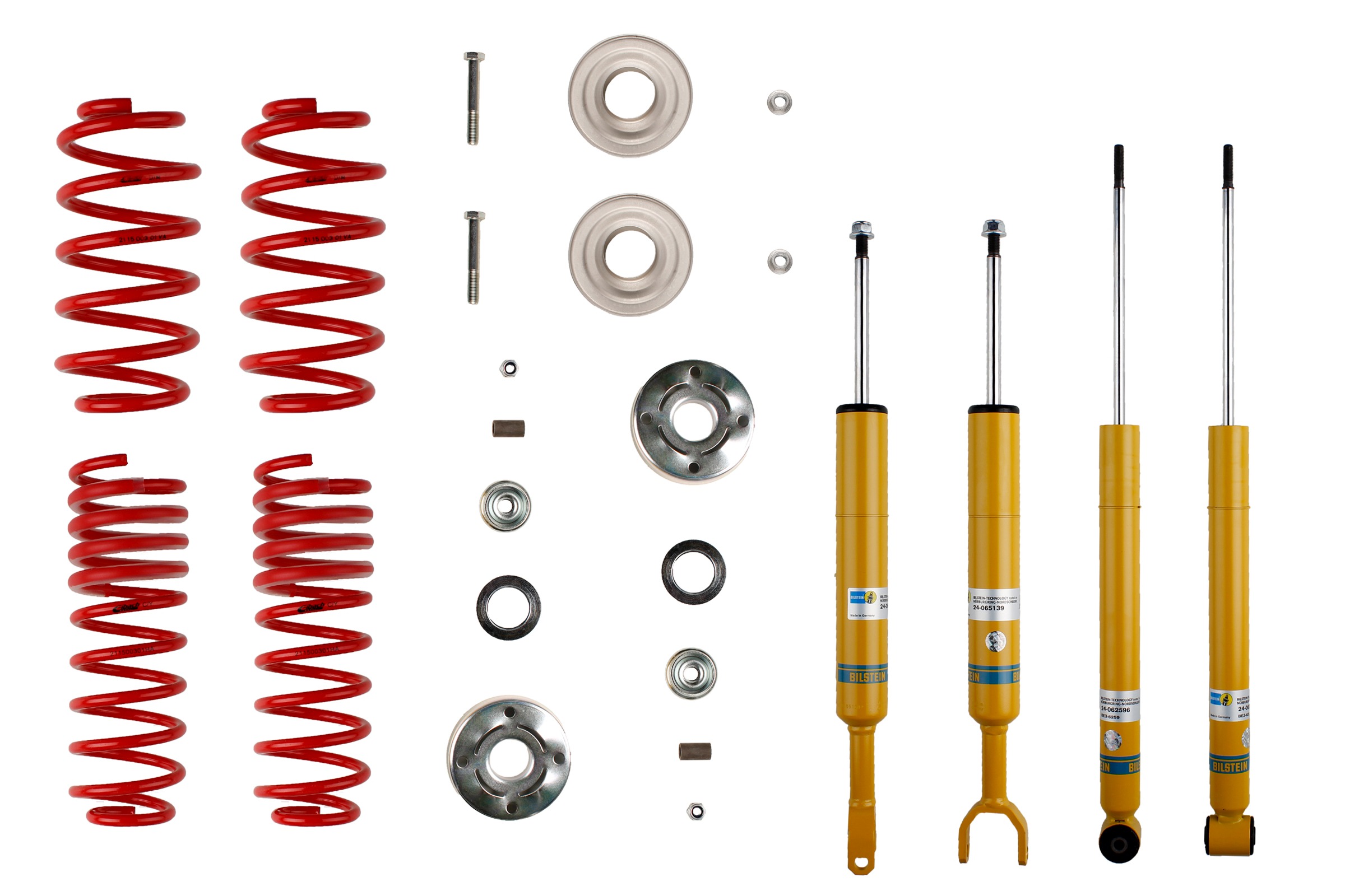 Suspension Kit, springs/shock absorbers
