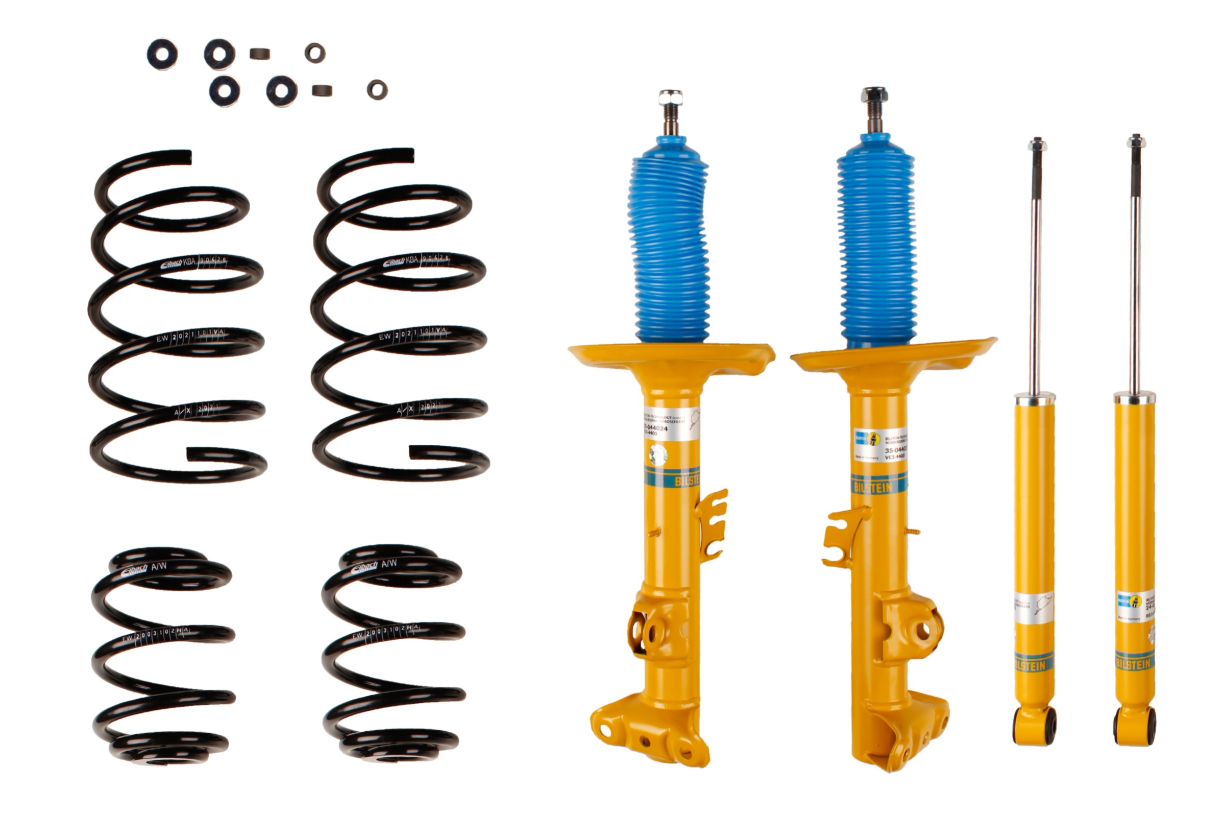 Suspension Kit, springs/shock absorbers