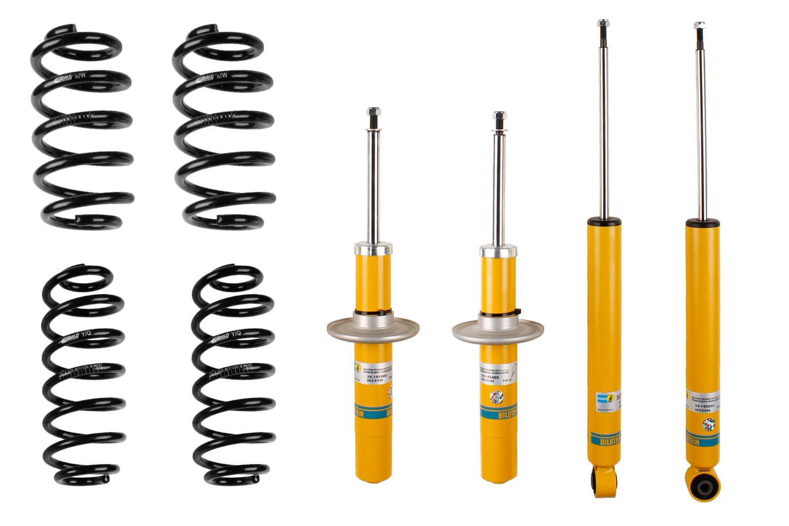 Suspension Kit, springs/shock absorbers