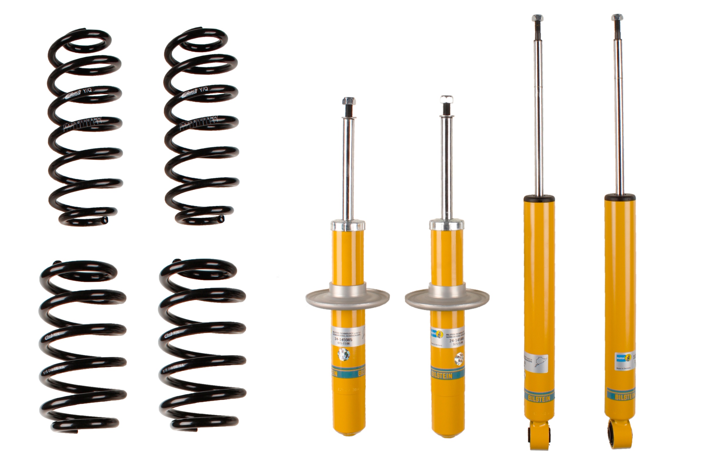 Suspension Kit, springs/shock absorbers
