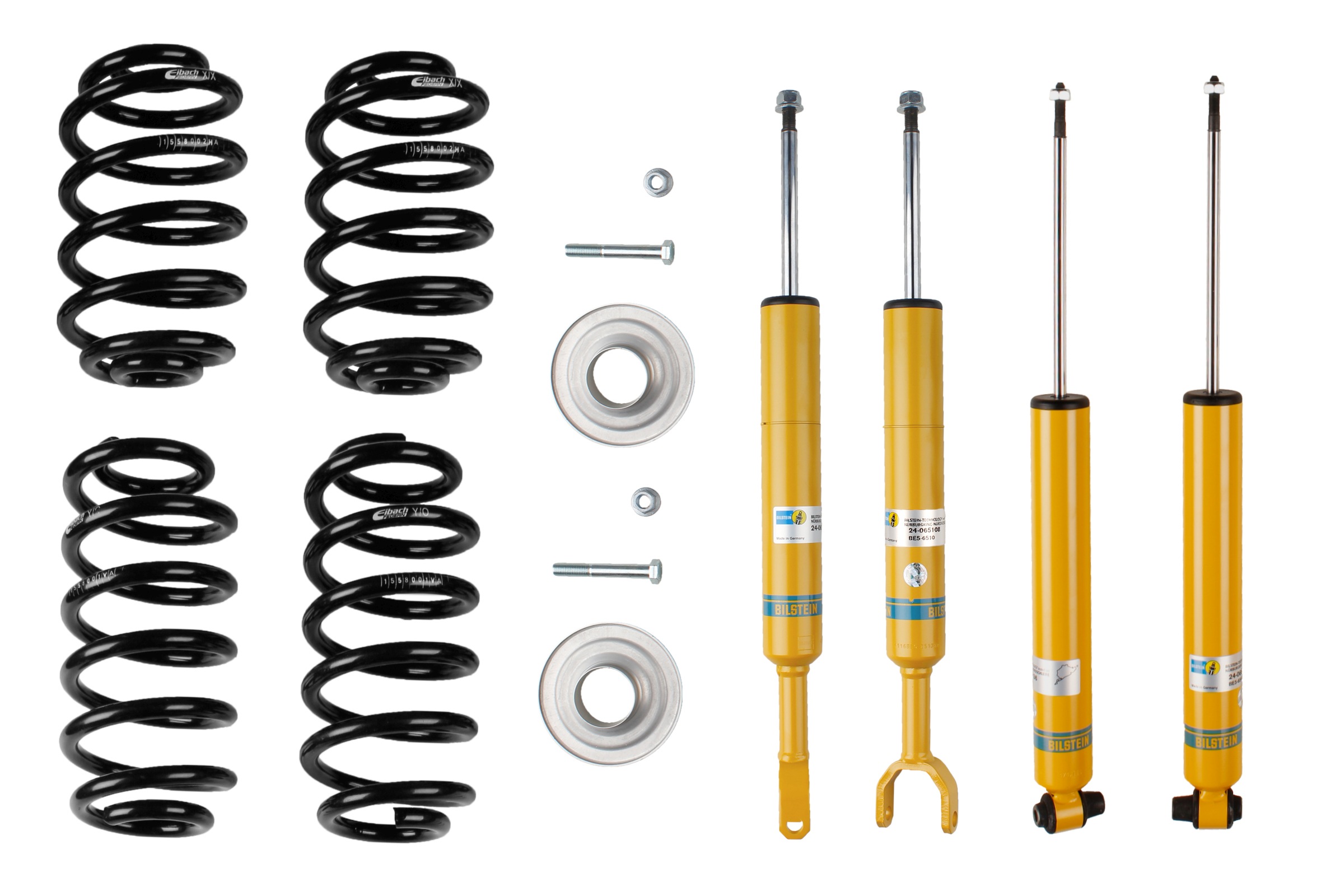 Suspension Kit, springs/shock absorbers