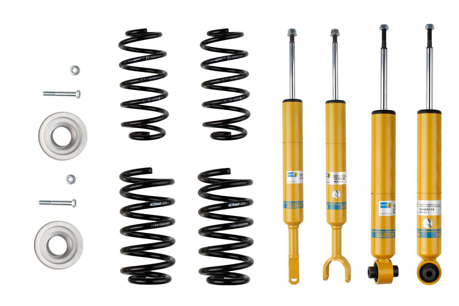 Suspension Kit, springs/shock absorbers