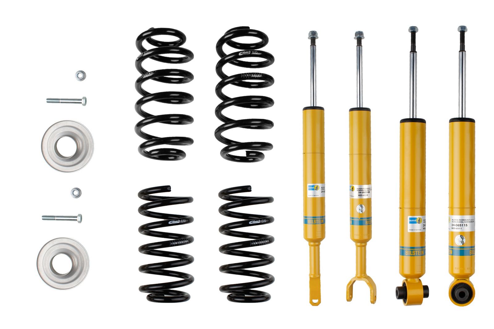 Suspension Kit, springs/shock absorbers
